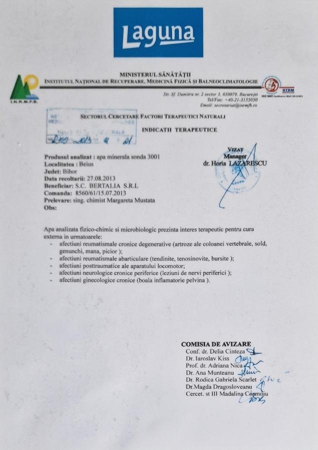 Motel Laguna Beius Zewnętrze zdjęcie
